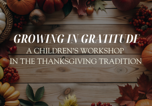 Growing in Gratitude