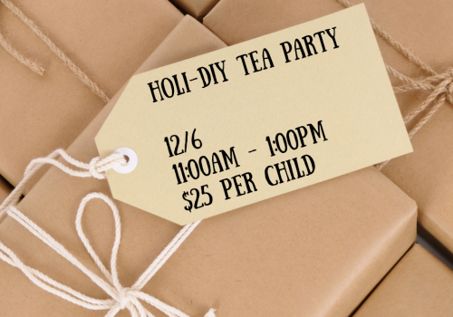 Holi-DIY Tea Party
