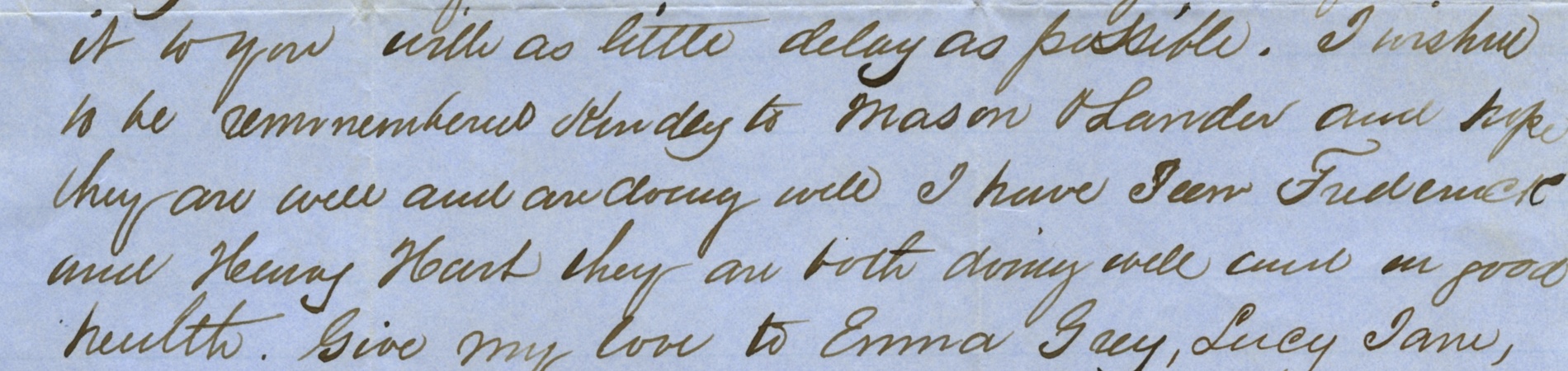 Robert brown letter