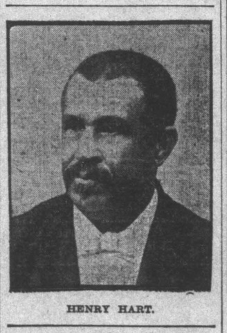 Image of Henry Hart from a newspaper