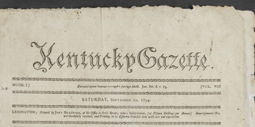kentucky gazette